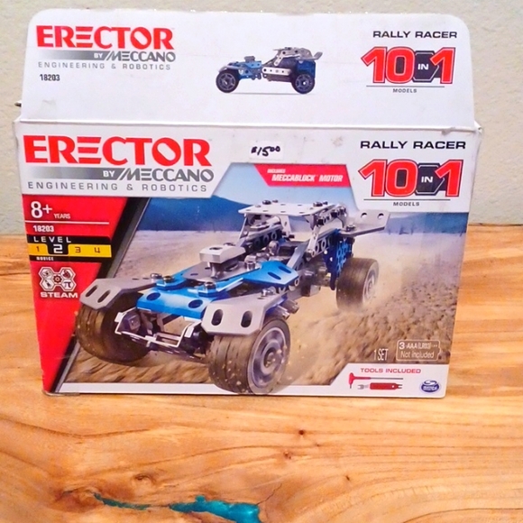 Erector set rally racer used level 2 - Picture 1 of 1